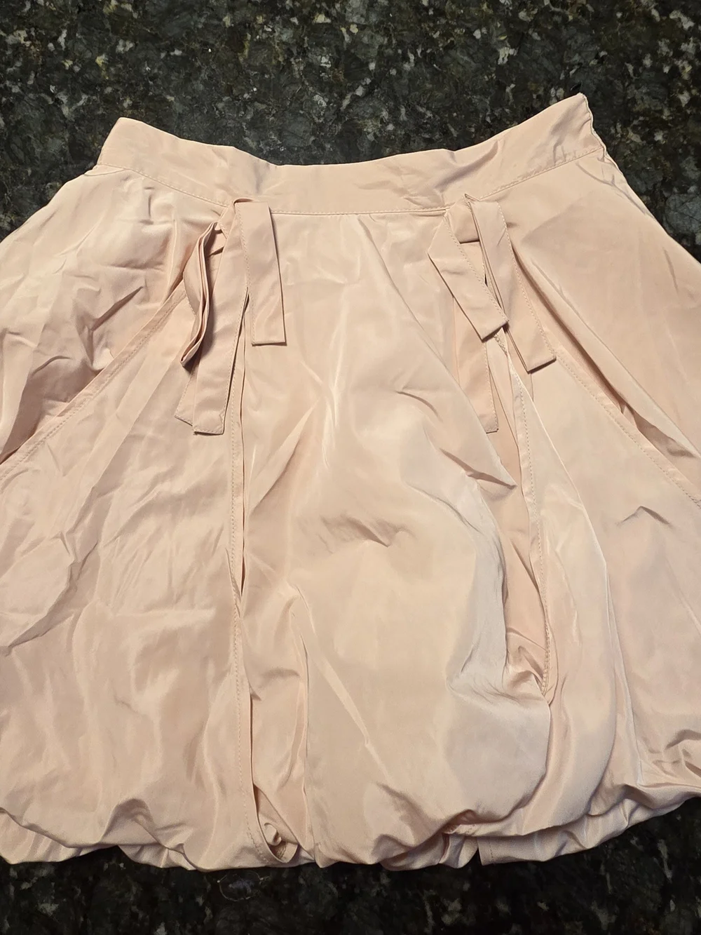 Forever 21 Light Pink Bubble A-Line Skirt